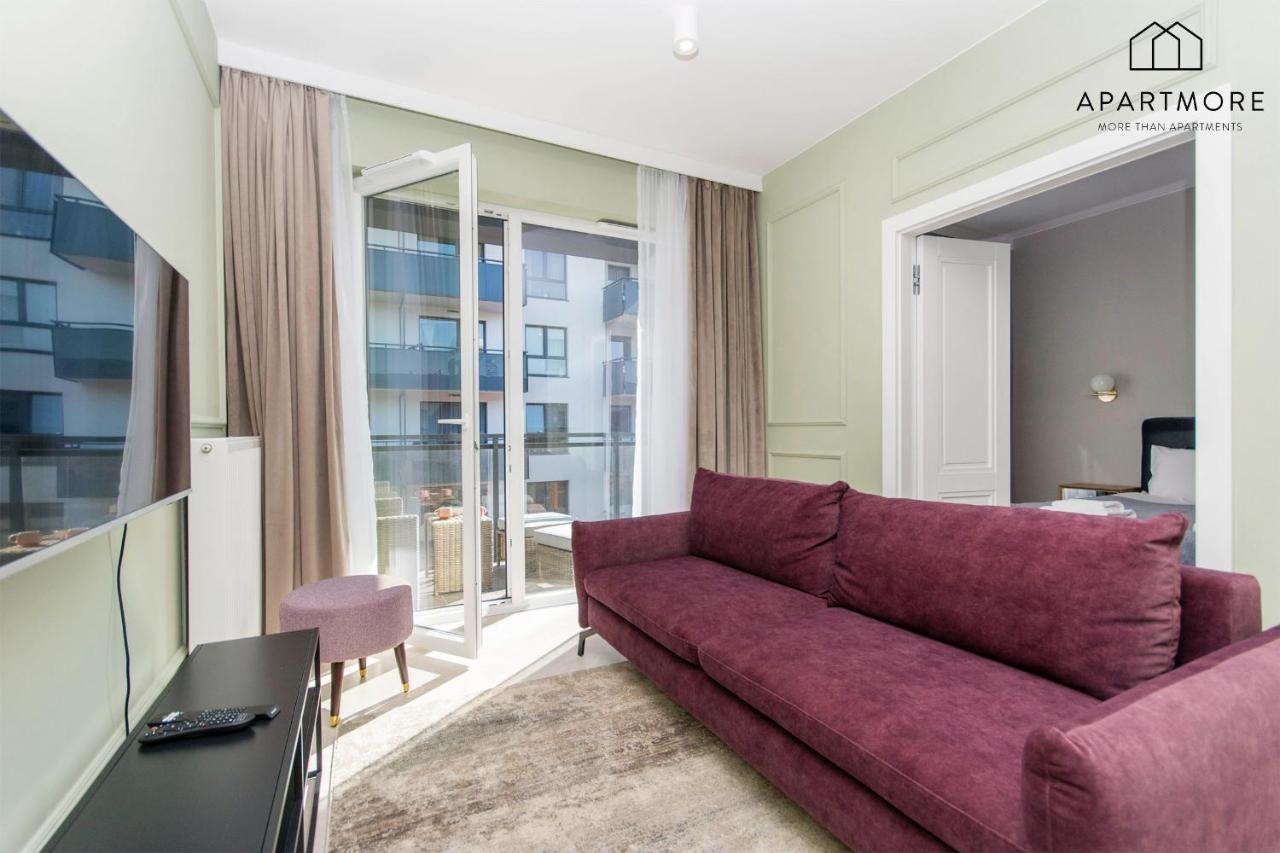 City Center - Walowa I Popieluszki By Apartmore 格但斯克 外观 照片