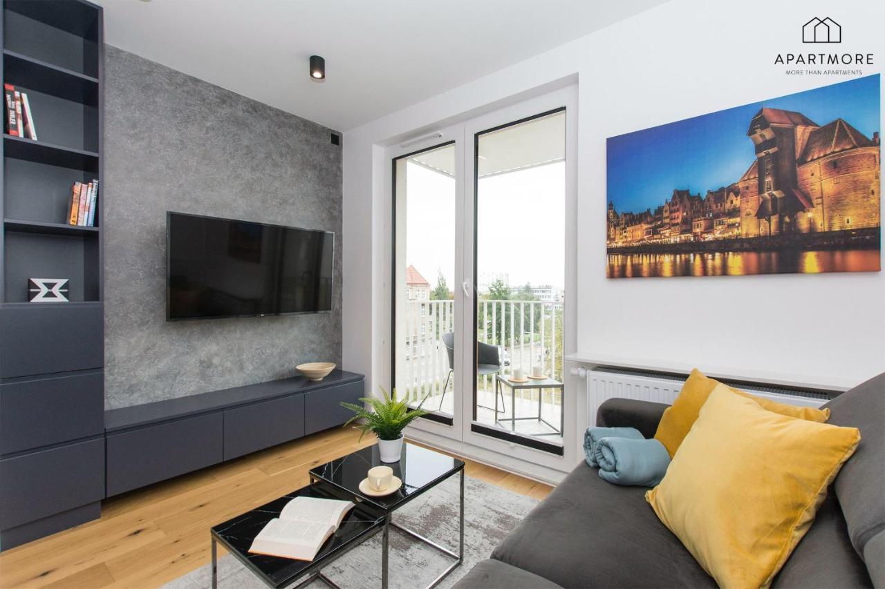 City Center - Walowa I Popieluszki By Apartmore 格但斯克 外观 照片