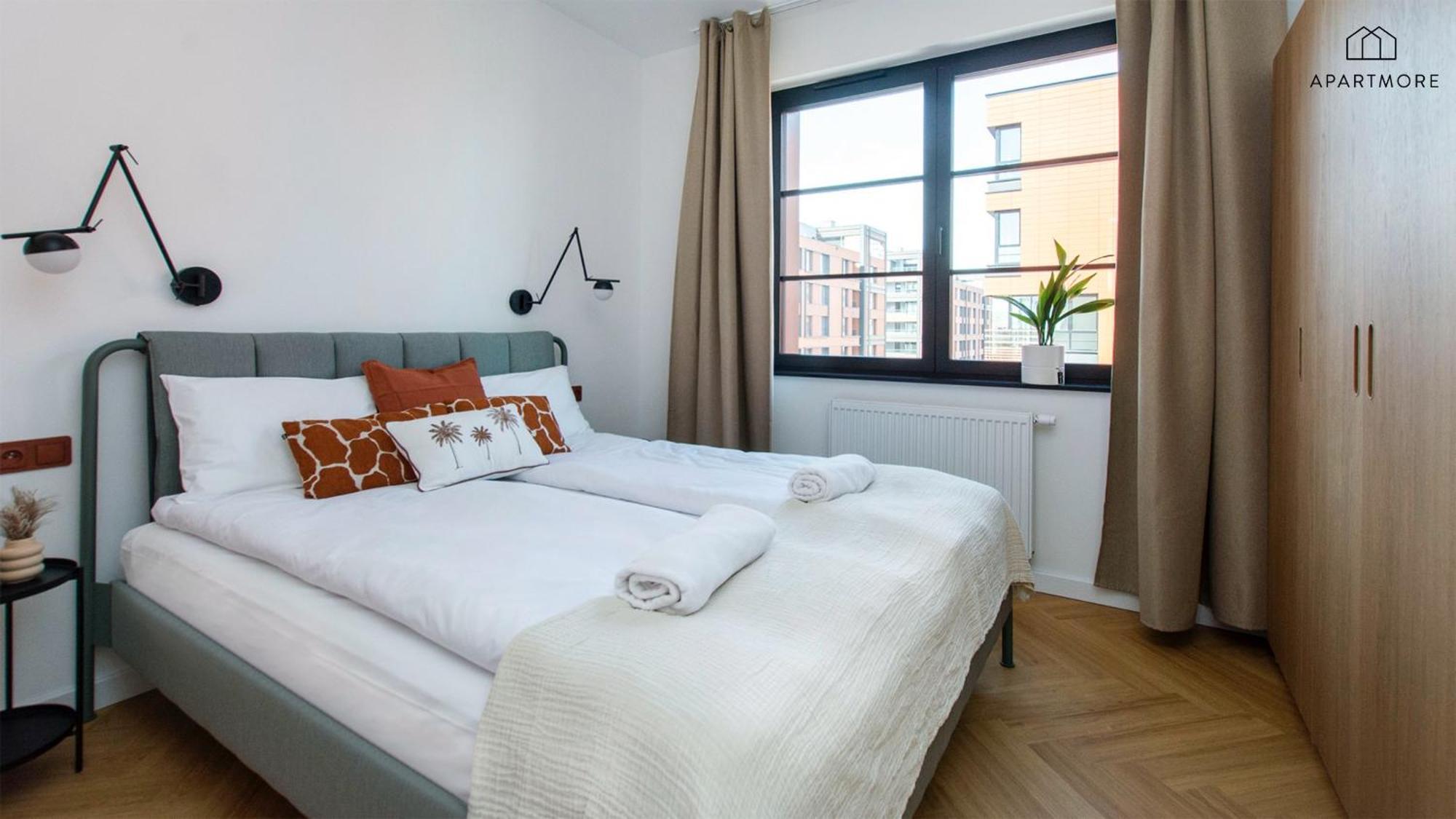 City Center - Walowa I Popieluszki By Apartmore 格但斯克 外观 照片
